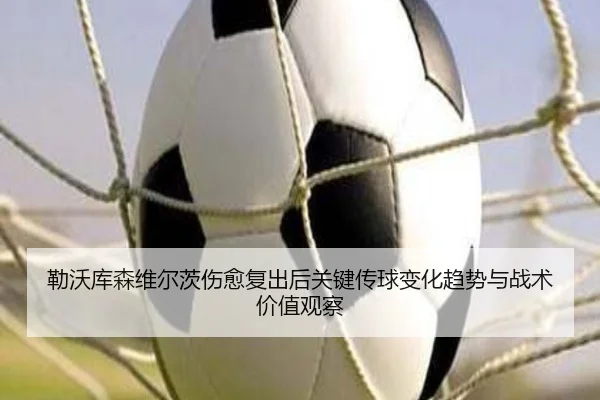 勒沃库森维尔茨伤愈复出后关键传球变化趋势与战术价值观察